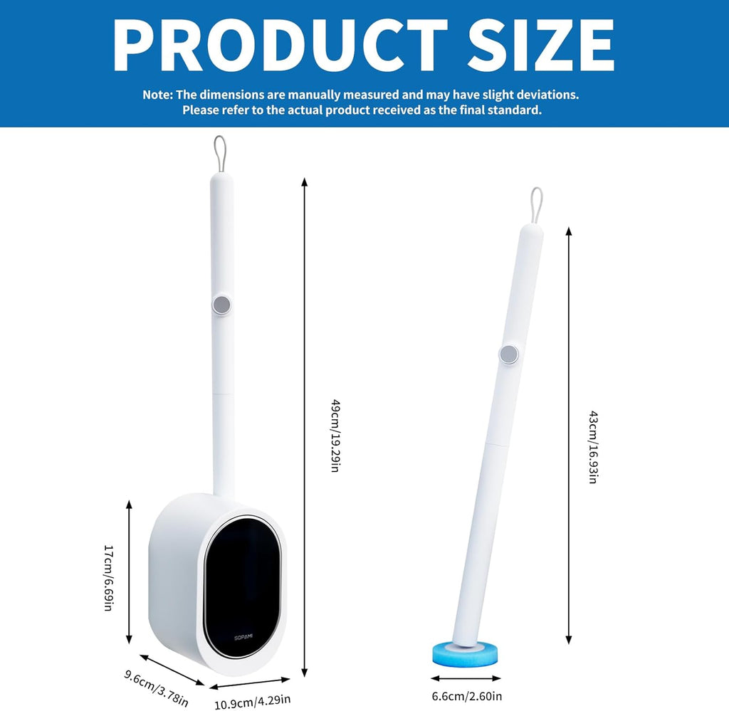 Freshness in One Click: SOPAMI Disposable Toilet Scrubber Kit
